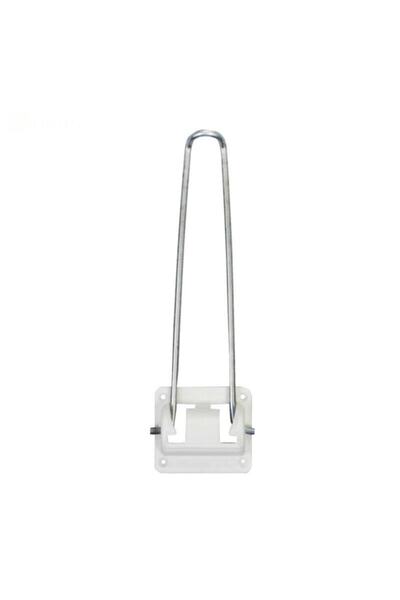 panayır 4 Pieces 21 Cm Size Chrome Steel Floor Table Laptop Table Legs with Plastic Apparatus