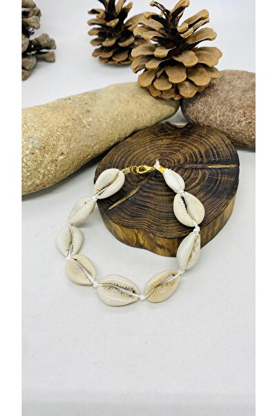 Porsuk Alternatif Handmade Ethnic Shell Women's Anklet