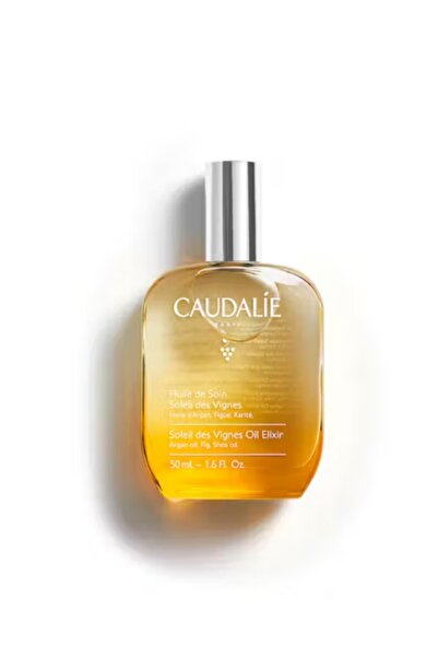 Caudalie Argan, Shea, Üzüm Çekirdeği ve Tatlı Badem Soleil des Vignes Elixir Bakım Yağı 50ml