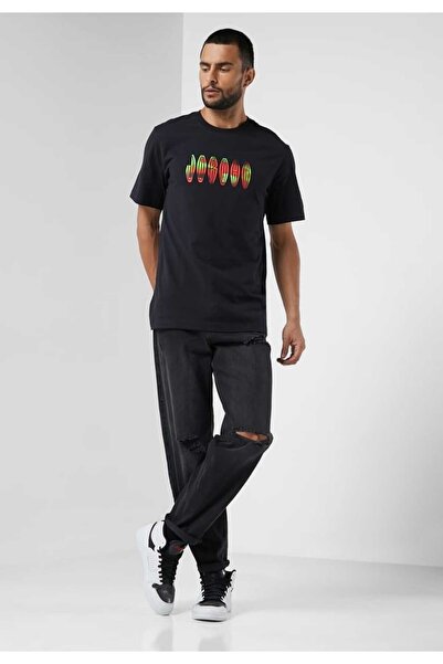 Nike Ανδρικό μπλουζάκι Jordan Flight Mvp με κοντό μανίκι Wordmark Crew CNG-STORE ®