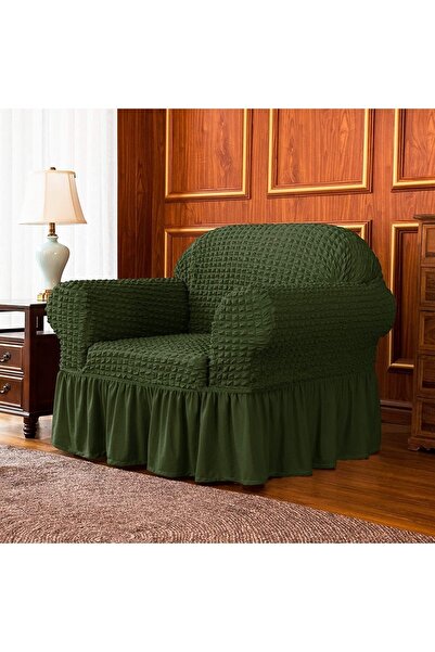 Bright Home غطاء كرسي بذراعين ملفوف فردي من Brighthome - مرن ومرن وحاشية