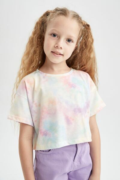 DeFacto Κοντομάνικο μπλουζάκι με κανονική εφαρμογή