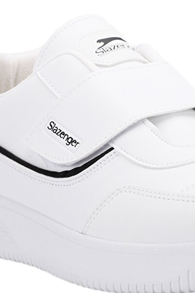 Slazenger Mall I Women's Velcro White Casual Sports Shoes