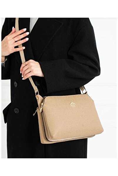 AK CAN AVM Geantă de damă Geantă Gogus cu bretele incrucisate de umăr din tre...