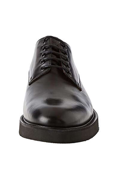 Frau Black Men's Oxford Shoes 73L1 Derby Leather Black