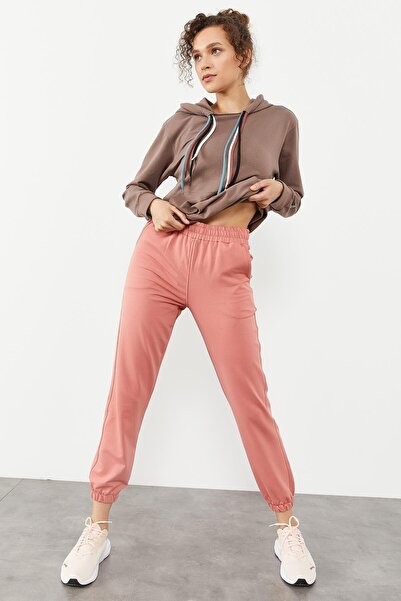 Tight Lady Γυναικείο ελαστικό πόδι Classic Powder Sweatpants Bottom