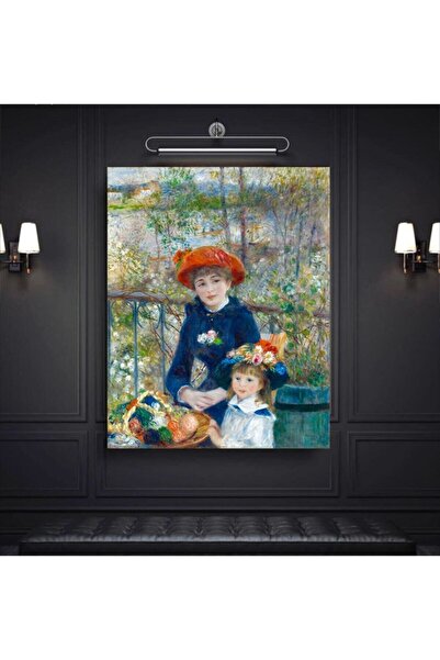 Tablo Deposu Dve sestre (Pjer Ogist Renuar) Smešna slika na platnu