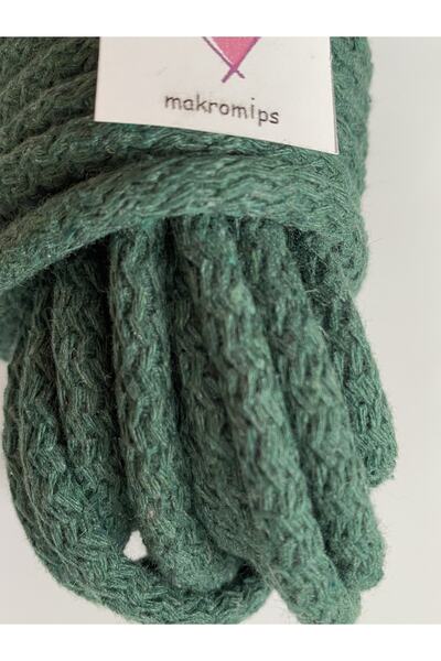 Makromİps Σχοινί μακραμέ (10 ΜΕΤΡΑ 5,5-6 ΜΜ) Μπορεί να ραμφτεί Βαμβακερό ύφανση Πλεκτό Πλεκτό Σχοινί Τοίχου