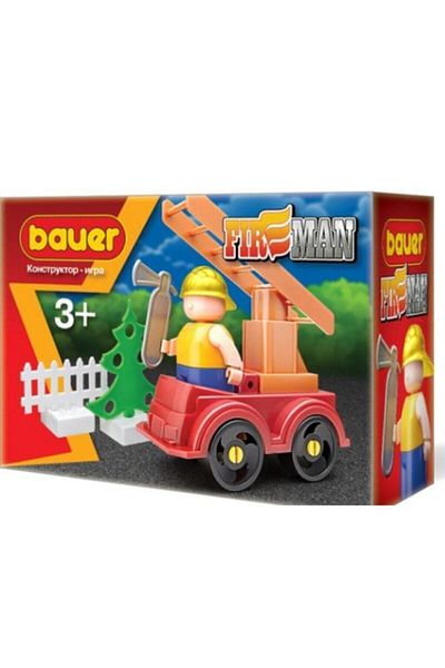BAUER Firefighter Game Set Logo Piece Set