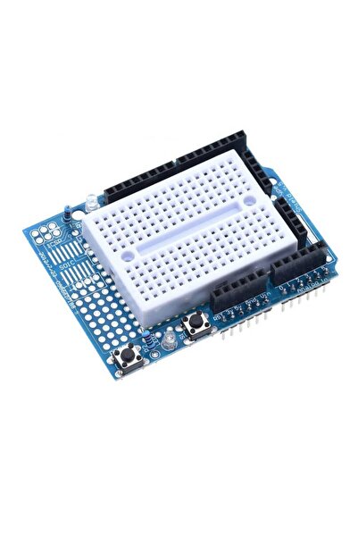 WOZLO Mini Breadbordlu Arduino Uno R3 Proto Shield Kiti