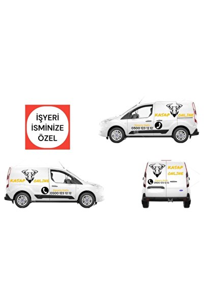 EYBA STİCKER BUTCHER SHOP WORKPLACE STICKER ADVERTISING GLASS CAR WALL COVERING
