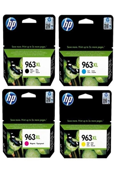 HP 963xl Yüksek Kapasite 4'lü Set Kartuş Multipack