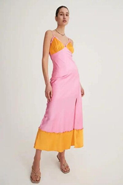 DCEY HANSEN AND GRETEL Hayley İpek Elbise