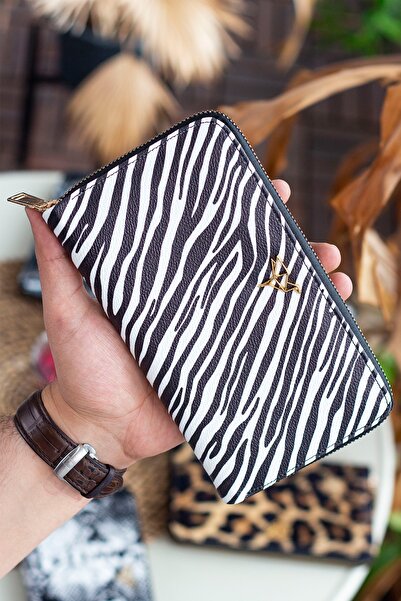 Garbalia Nancy Fermuarlı Bozuk Para Bölmeli Dıştan Fermuar Kilitli Bol Kartlı...