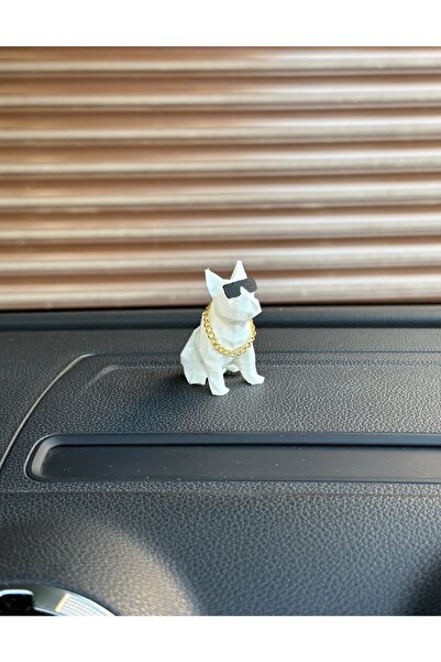 3dbaydesign Gold chain pitbull torpedo accessory (WHITE)