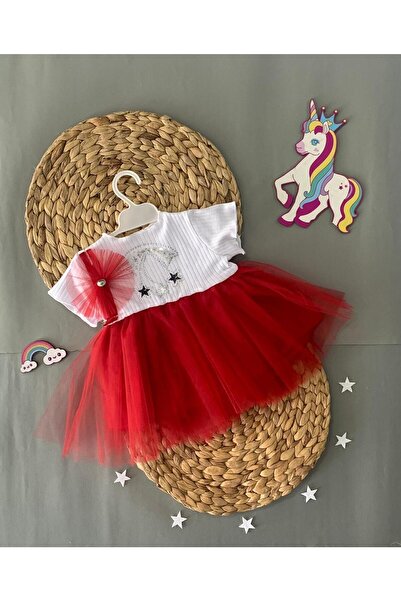 Petite Ponpon Baby Pompom Baby Girl Newborn Daily Dress Baby Gift Dress