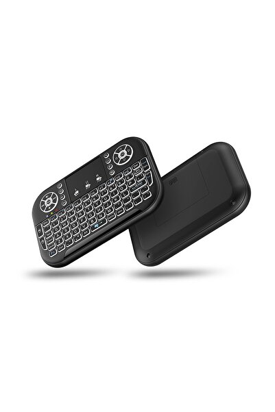 Techstorm Kobra Pro Türkçe Işıklı Dual Mode (ınfrared Ve Bluetooth) Mini Klavye