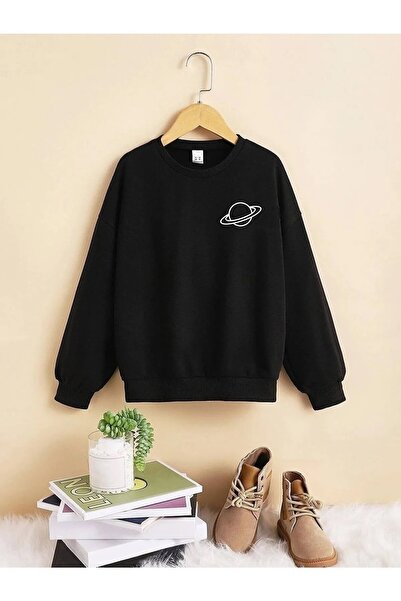 Machetta Φούτερ Saturn Printed Crew Neck για κορίτσια/αγόρια