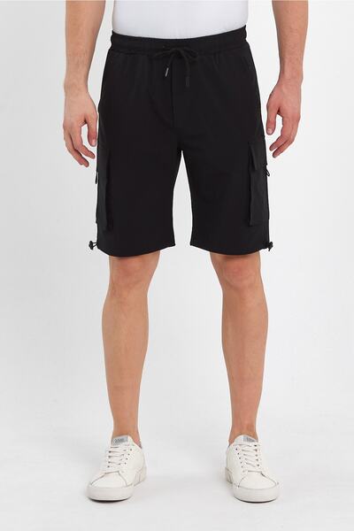 GENIUS STORE Men's Cargo Pocket - Lycra Cover Shorts