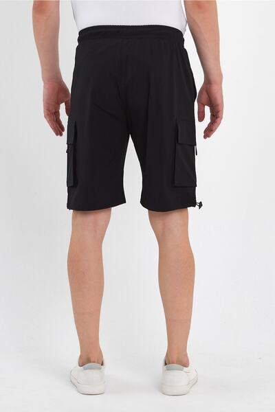 GENIUS STORE Men's Cargo Pocket - Lycra Cover Shorts