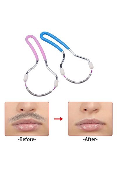YDGR Kırmızı Pratik Yüz Epilasyon Yayı - Kaş Bıyık Ve Yüz Tüyü Alma Aleti