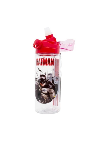 WİGGLE W 500ml Batman Lockable Water Bottle with Strap and Strap