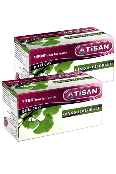 Tisan علبتان من شاي الجنكة بيلوبا، شاي الجنكة بيلوبا العشبي