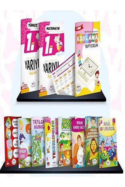 öğretmen evde 1. Sınıf Yarıyıl Tatil Seti (2022-2023) | Yayınları