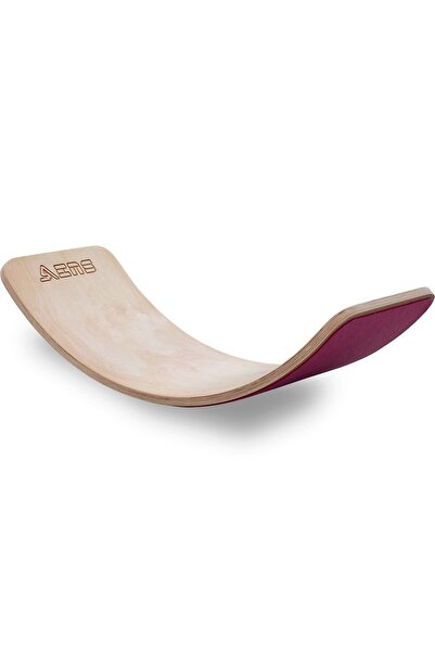 enskids Wavy Board Natürel - Pembe Denge Tahtası