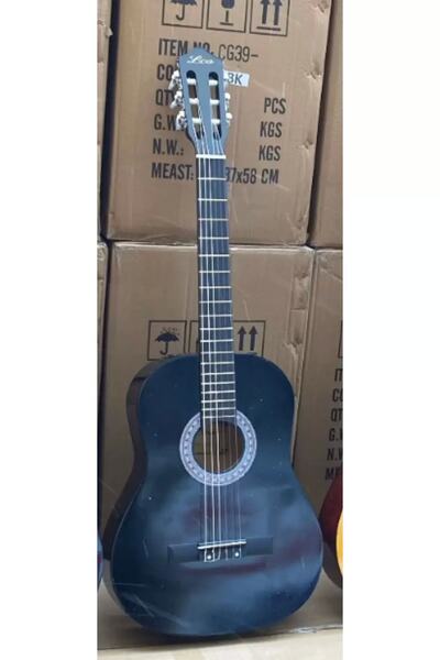 LEA klasik gitar 4/4 tam boy siyah