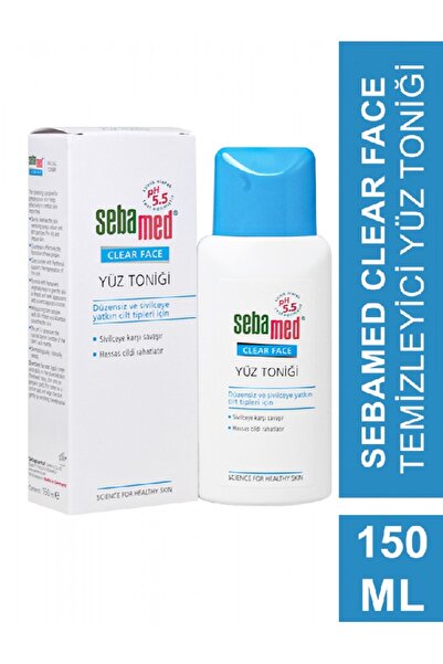 Sebamed Clear Face Yüz Toniği Düzensiz Ve Sivilceye Yatkın Cilt Tipleri İçin 150 ml