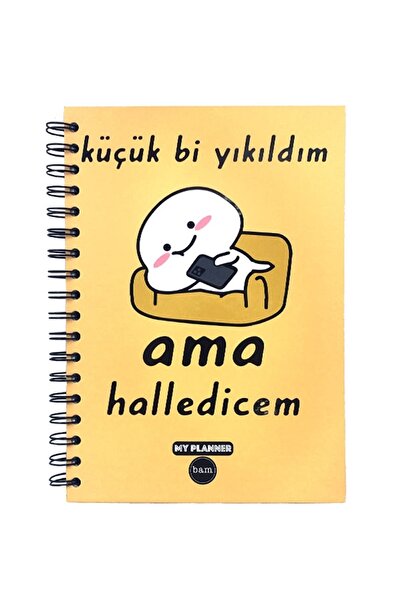 Bam Konuşan Ajanda 192yp-Küçük Bi Yıkıldım Ama Halledicem