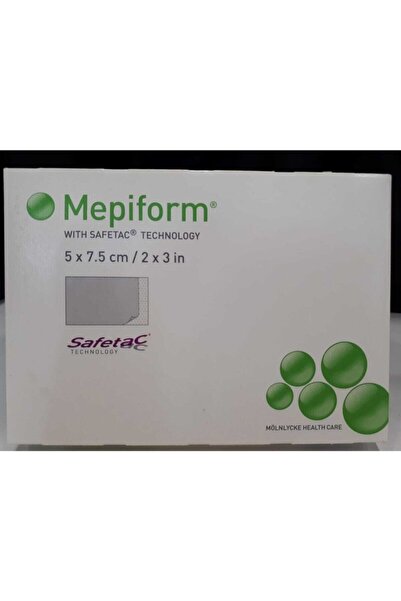 MÖLNLYCKE HEALTH CARE Mepiform Wıth Safetac (yara Izi Giderici) 5*7,5 Silikon...