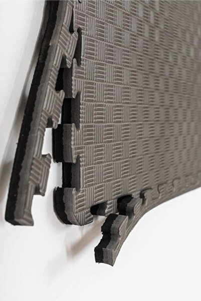 TATAMI A Kalite 26mm100x100 Gri Siyah Tatami Zemin Minderi