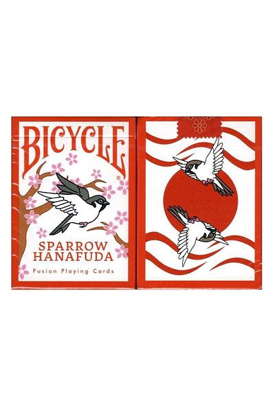 OyuncaklarÜlkesi Bicycle Sparrow Hanafuda Premium Playing Card Collectable Playing Cards Deck