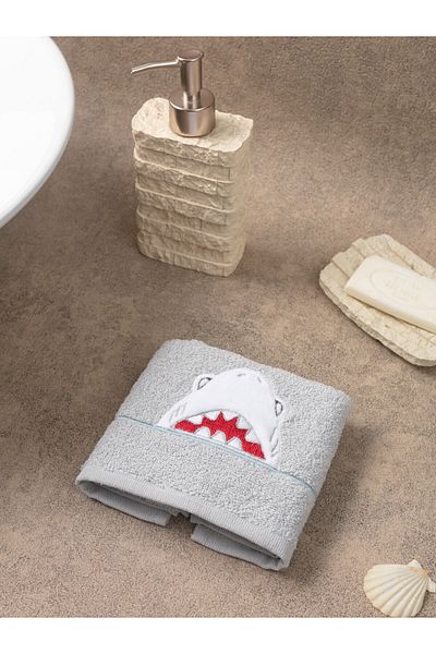 LC Waikiki Detailliertes Kinderhandtuch mit Stickerei, 30 x 50 cm