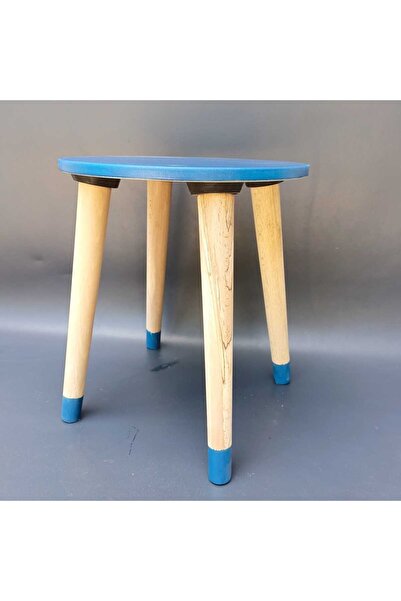 na neşeli ahşap Ahşap Çocuk Taburesi. Çocuk Sandalyesi. Çalışma masası .Renkl...