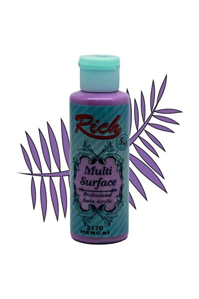 Rich Multi Surface Her Yüzey Için Akrilik Boya 120 Cc. 2170 Hercai