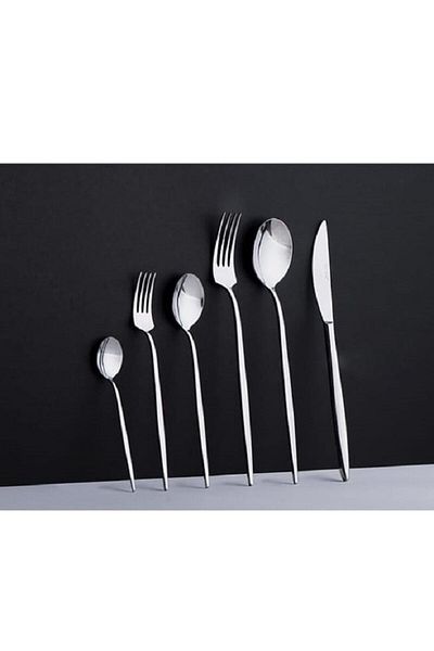 ACAR Elsa 72 Pieces 12 Person Fork Spoon Knife Set