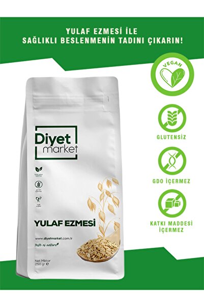 DİYET MARKET Glütensiz Yulaf Ezmesi 250 Gr