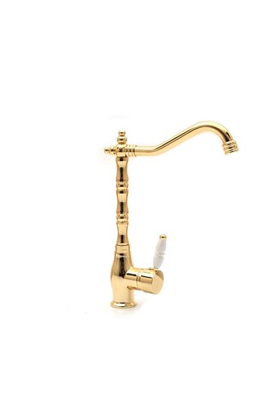 HESAPLI ÇARŞI E.m.aGold(GOLD) Rustic Kitchen Faucet