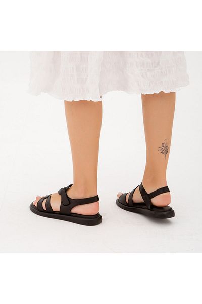 Tamer Tanca Women's Genuine Leather Flat Sandals 878 40 Byn Sndtl Y22