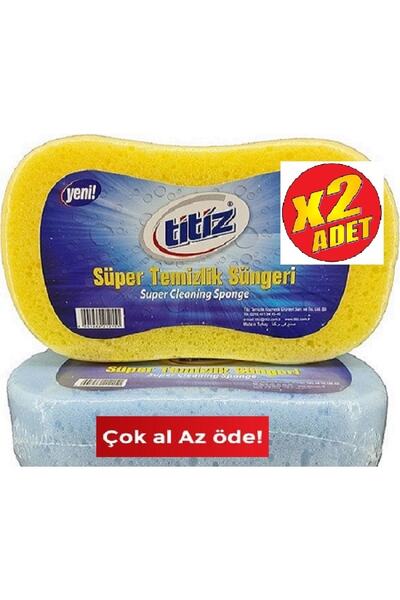 Titiz Süper Temizlik Süngeri 2 Adet