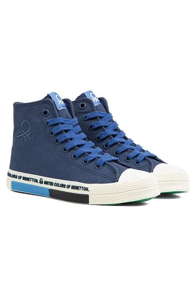 Benetton ® |   BN-70021 - Navy Blue - Γυναικεία αθλητικά παπούτσια