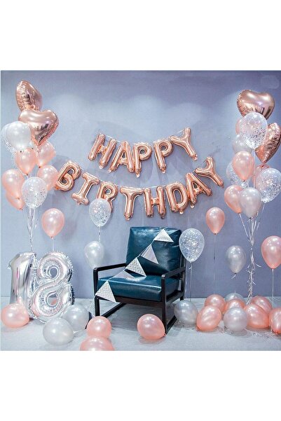 DÜVENCİ TİCARET Birthday Balloons Set Layout