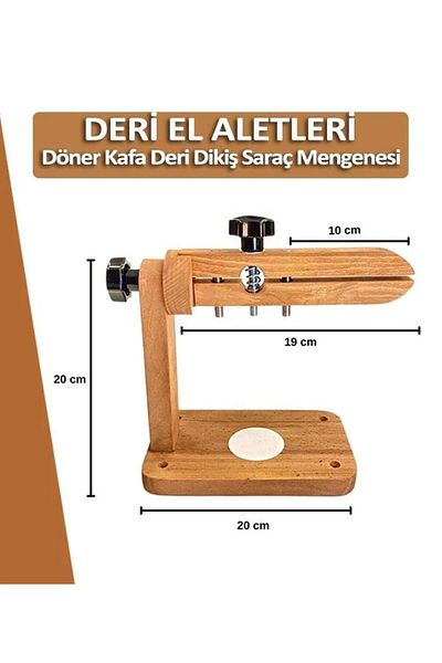 Dopar Δερμάτινο εργαλείο ραφής σέλας με περιστρεφόμενη κεφαλή δερμάτινο εργαλείο χειρός