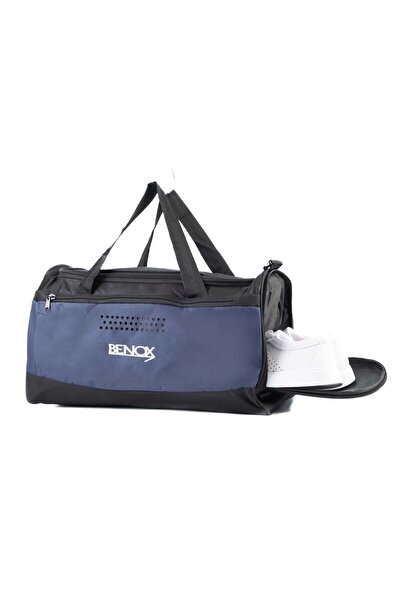 BENOX Спортивна та дорожня сумка з відділеннями для взуття, синя