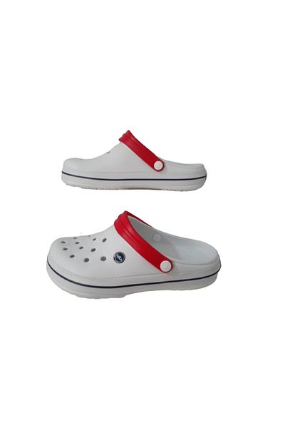 AkınalBellaa Ανδρικά πέδιλα παντόφλες παραλίας Akınal Bella White Red Medical Pool