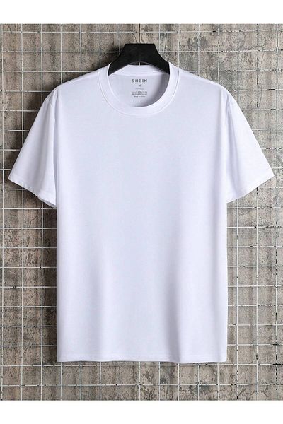 Jose Clothing UNISEX ΛΕΥΚΟ ΤΥΠΩΜΕΝΟ ΥΠΕΡΜΕΓΕΘΕΣ ΚΟΝΤΟΜΑΝΙΚΙ ΜΠΟΥΛΟΣ