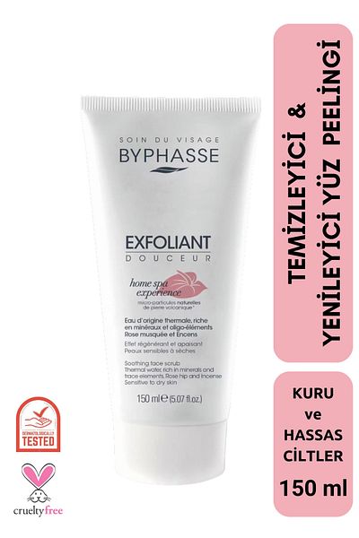 BYPHASSE Cleansing and Renewing Facial Peeling Sensitive and Dry Skin 150ml